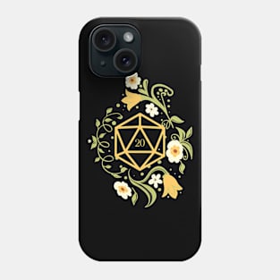 Plant and Succulent Polyhedral D20 Dice TRPG Tabletop RPG Gaming Addict Phone Case