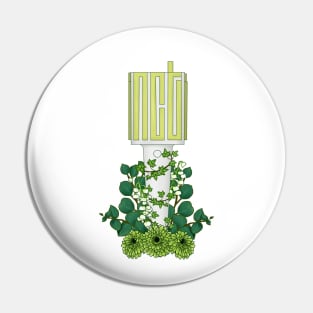 NCT 127/ NCT Floral Lightstick kpop Pin