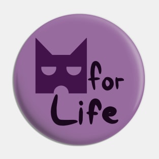 ShadowClan for Life Pin