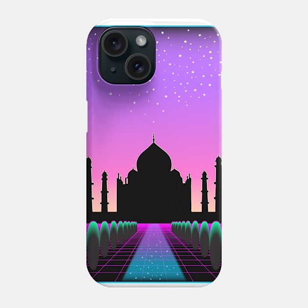 Taj Mahal Phone Case by TROPOSPHERIC