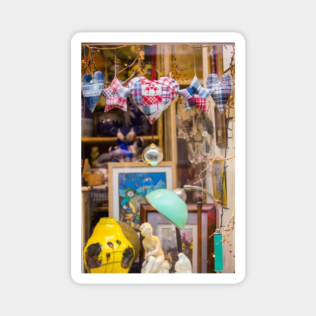 vintage storefront Magnet by 1STunningArt