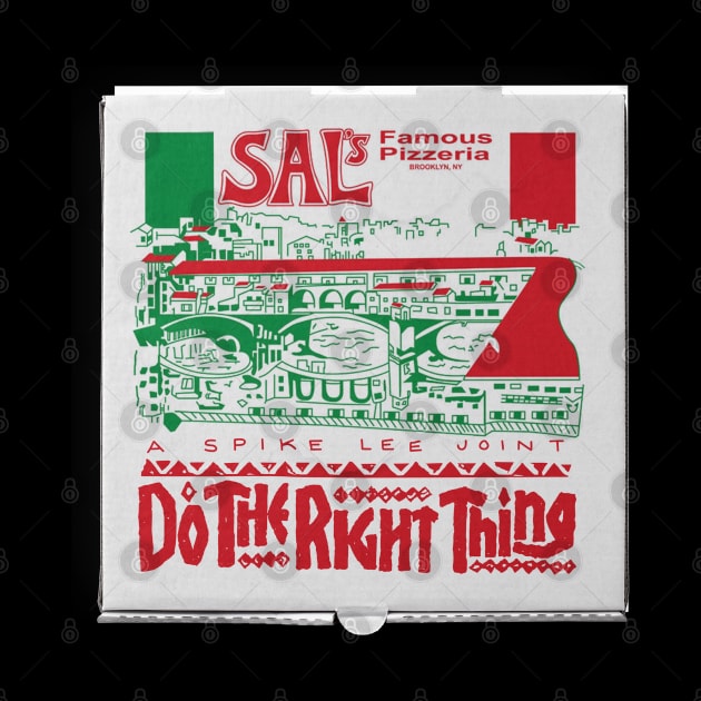 DO THE RIGHT THING / Sal's / ORIGINAL PIZZA BOX by Jey13