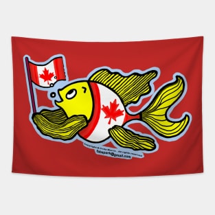 Canada Fish Tapestry