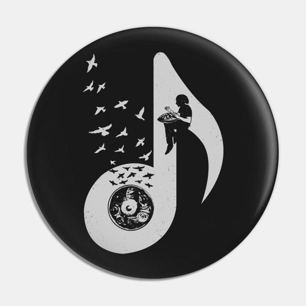 Musical - Hang Drum Pin by barmalisiRTB