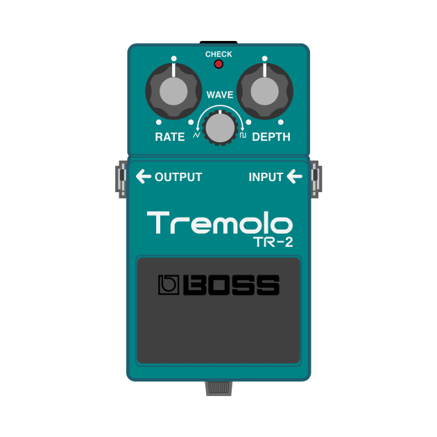 Boss TR-2 Tremelo Guitar Effect Pedal by conform