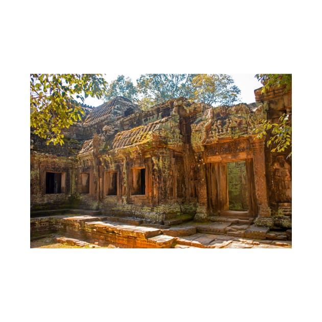 Banteay Kdei Temple in the Midday Sun by BrianPShaw