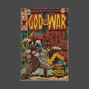 GOW Bear Scene Comic Cover fan art T-Shirt