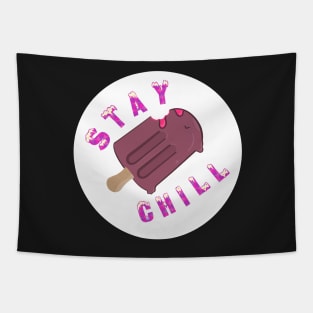 Stay Chill Popsicle Tapestry