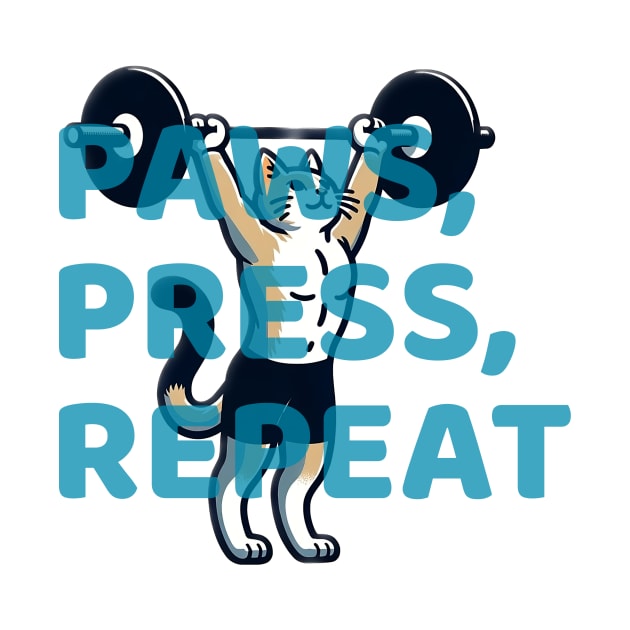 Paws Press Repeat: Cat Fitness! by Purrformance Wear