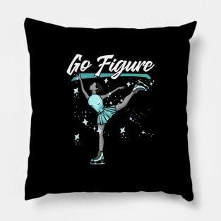 Go Figure - Ice Skating Ballet Gift Pillow