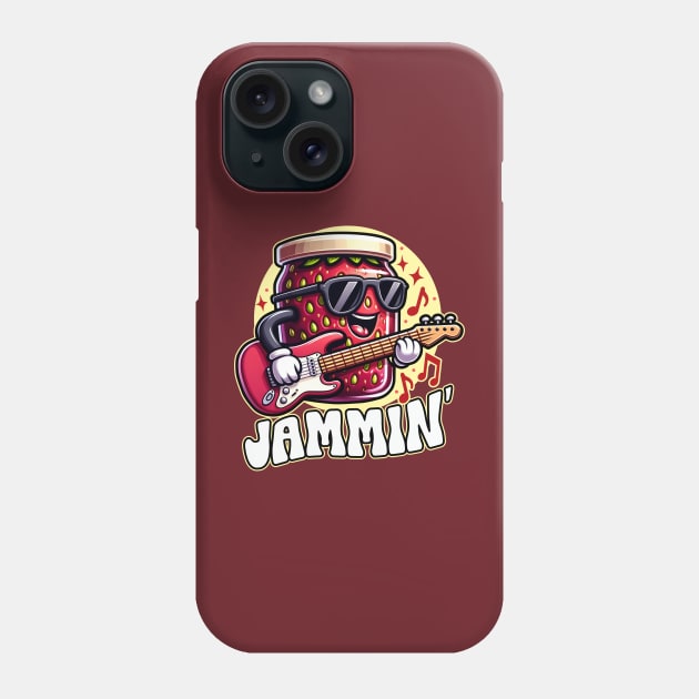 Strawberry Jammin Phone Case by DetourShirts