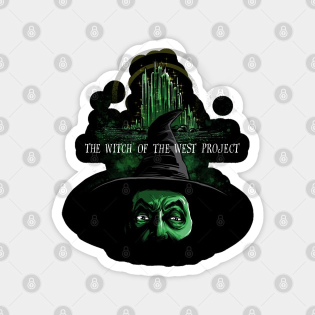 The Wicked Witch of the West Project Magnet by Zascanauta