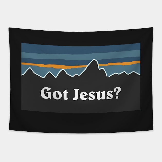 Got Jesus? Tapestry by mansinone3