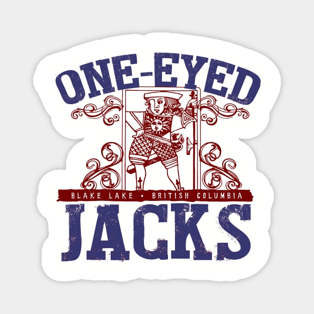 One-Eyed Jack's Magnet by MindsparkCreative