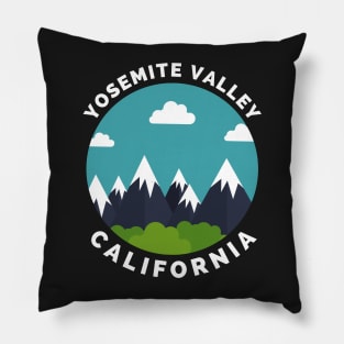 Yosemite Valley Ski Snowboard Mountain California Yosemite - Yosemite Valley California - Travel Pillow