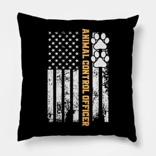 Animal Control Officer Pillow