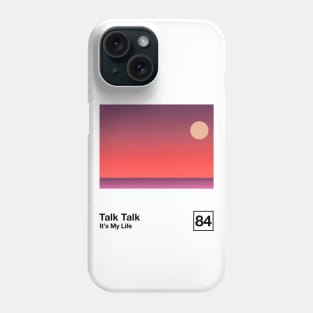 It's My Life / Minimalist Style Graphic Artwork Poster Design Phone Case