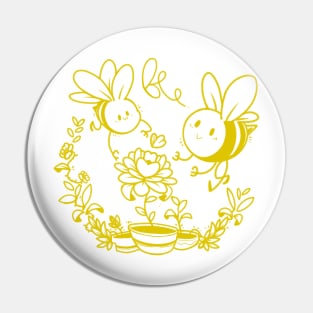 Bee Style Pin