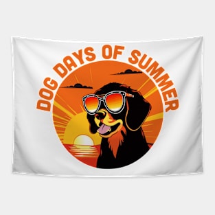 Summer Vibes: Get 'Dog Days of Summer' Design for Your Wardrobe Tapestry