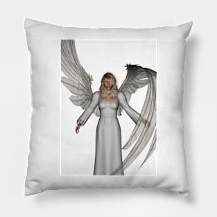 Angel concept Pillow