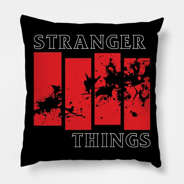 Stranger Flag Pillow by WMKDesign