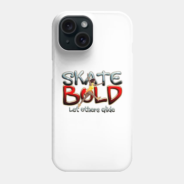 Skate Bold Phone Case by teepossible