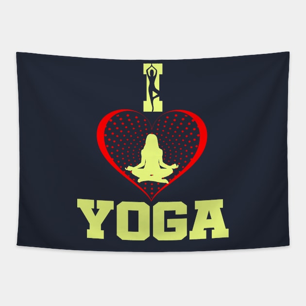 yoga Tapestry by khalid12