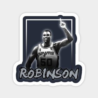 David Robinson\\Legend Basketball Player Vintage Design Magnet