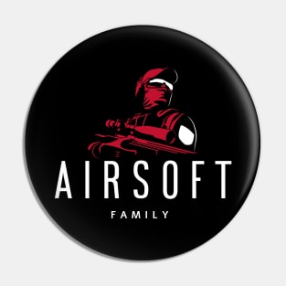 Airsoft Family - Soldier Pin