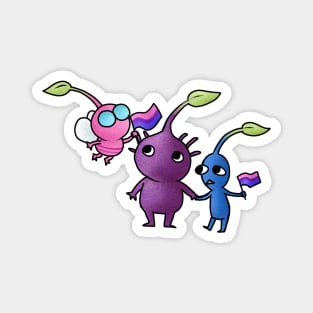 Pride Pikmin Bi Magnet