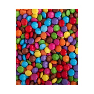 Colorful Candy, Candy Buttons, Sweets, Food T-Shirt