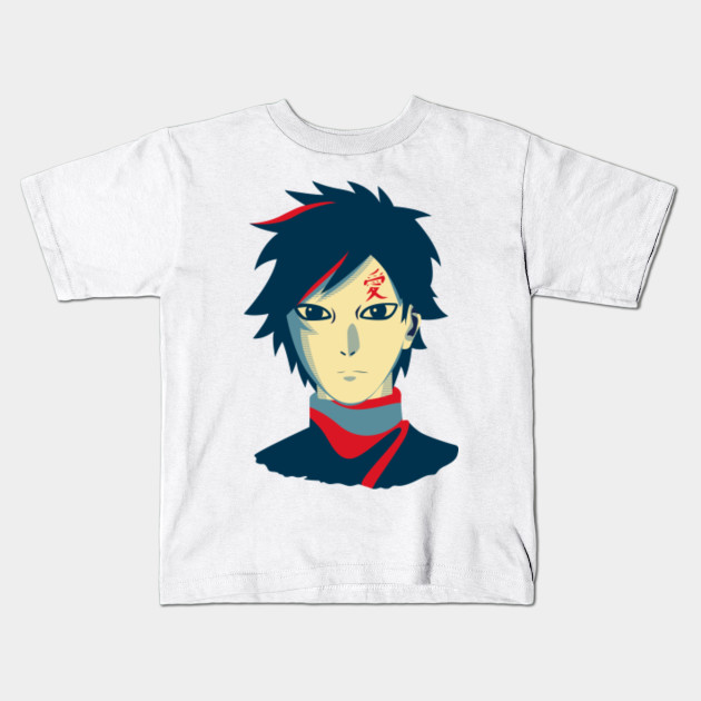 Obama Hope Style Gaara Illustration Anime And Manga Kids T Shirt Teepublic