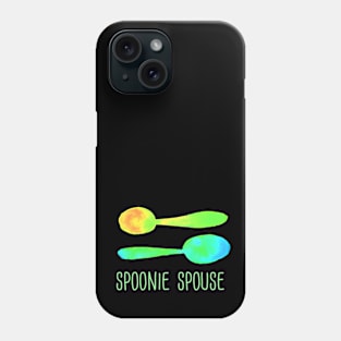 Spoonie Spouse! (Bright Green) Phone Case