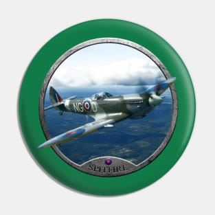 Spitfire Aircraft Pin