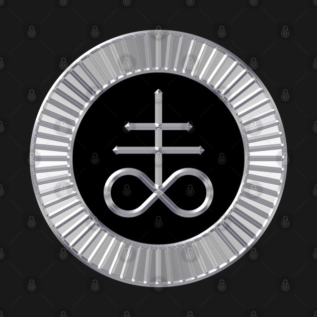 Leviathan Cross Medallion by Dark Night Designs