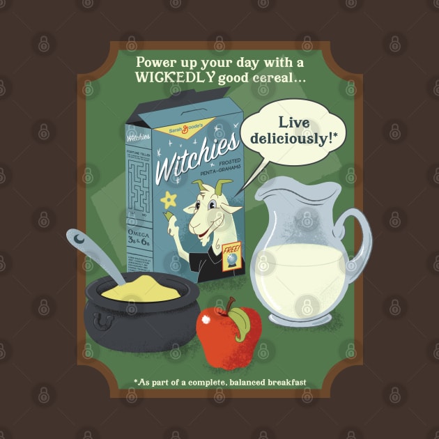 Witchies - Part of a complete, balanced breakfast! by NeonRobotGraphics