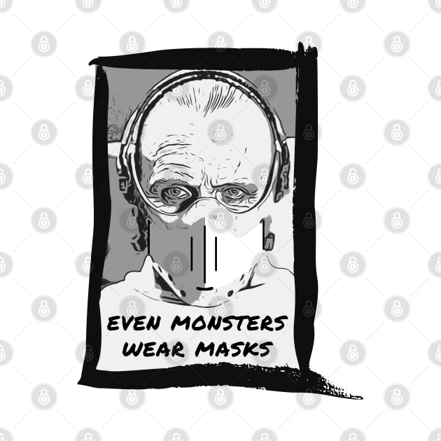 Even Monsters Wear Masks - Hannibal by hawkadoodledoo