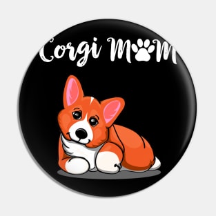 Corgi Mom (288) Pin