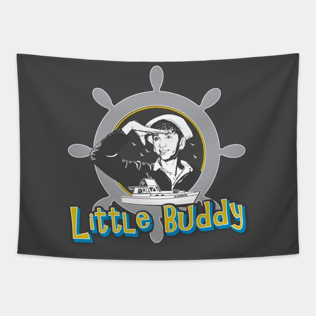 Little Buddy from Gilligan's Island Tapestry by Alema Art