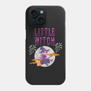 Little witch trick or treat halloween costume - cute spooky halloween Phone Case