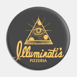 Illuminati's Pizzeria Pin