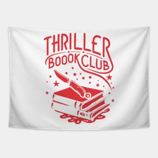 Thriller Book Club Shirt Thriller Reader Shirt, Mystery Book Shirt For Thriller Bookworm Tapestry