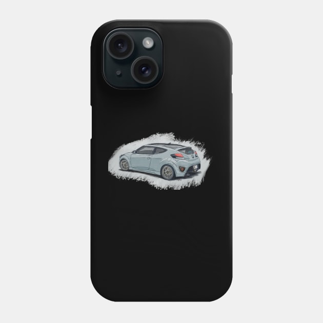 Veloster Turbo Phone Case by The Flying Pencil