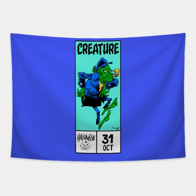 Creature Tapestry by alexgallego