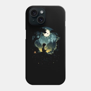 A Halfling at the Home of the Elves - Fantasy Phone Case