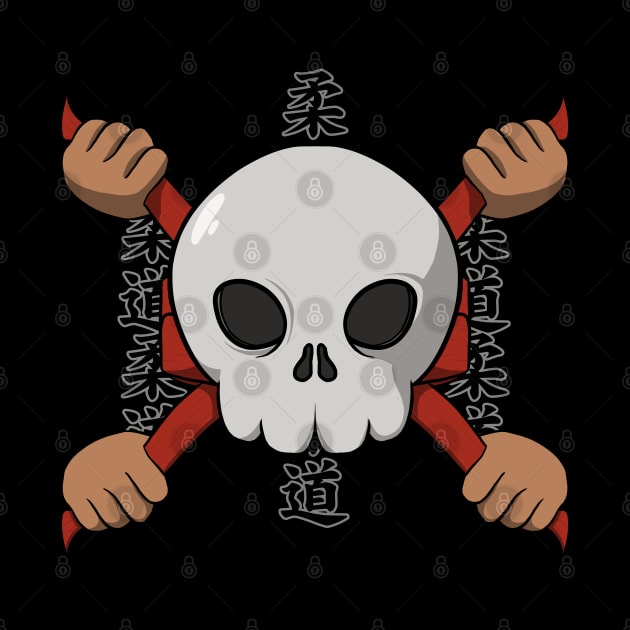 Judo crew Jolly Roger pirate flag (no caption) by RampArt