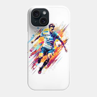 Football Soccer Player Sport Game Champion Competition Abstract Phone Case