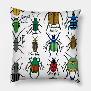 Beetles Pillow