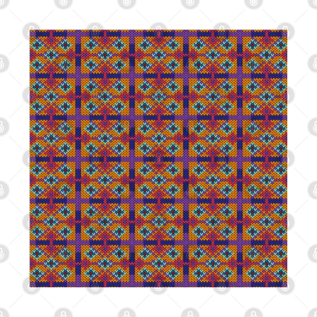 Multi-Color Knitting Pattern by Designoholic