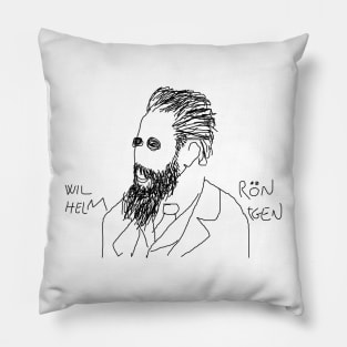 Wilhelm Röntgen by BN18 Pillow